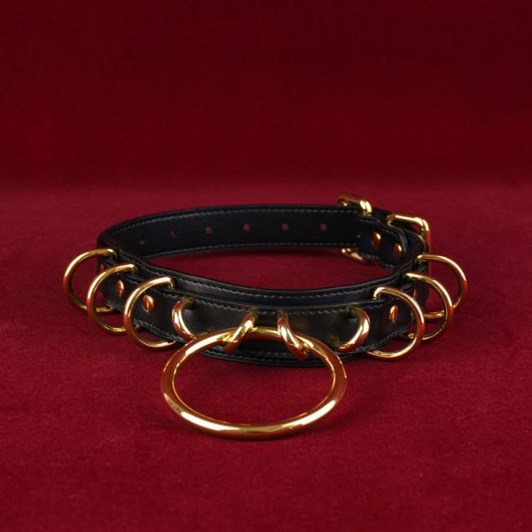 Strapon Leder BDSM Halsband - Rauher Sex Paar Erziehungs- und Fesselspielzeug – Bild 5