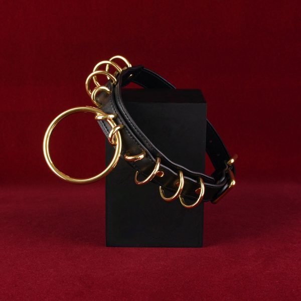 Strapon Leder BDSM Halsband - Rauher Sex Paar Erziehungs- und Fesselspielzeug – Bild 6