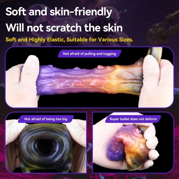 Monster-Fantasy Mikropenis mit Tentakel - Spiral-Design zur Penisverdickung und -vergrößerung für Männer – Bild 6