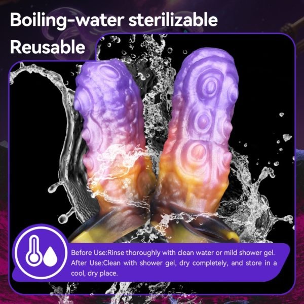 Monster-Fantasy Mikropenis mit Tentakel - Spiral-Design zur Penisverdickung und -vergrößerung für Männer – Bild 7