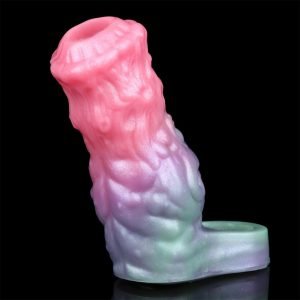 Fantasy Monster-Mikropenis-Vergrößerer - Silikon-Werkzeug zur Penisverdickung und -vergrößerung für Männer