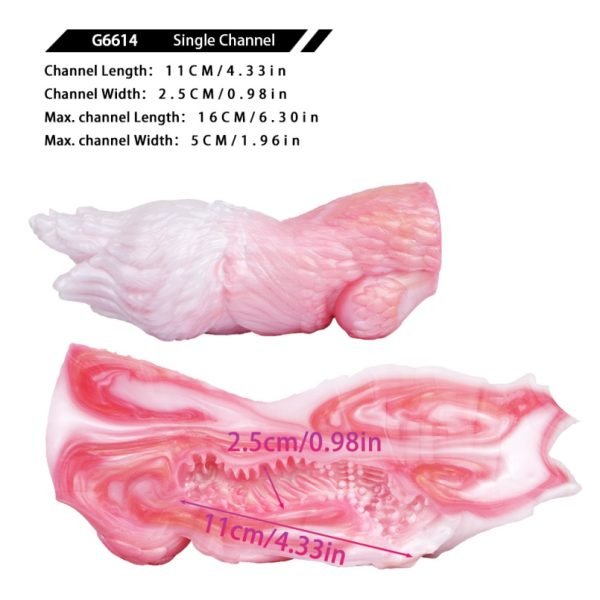 Fantasy Angel Pocketpussy 5000 Blowjob Masturbator – Soft Silicone Single-Channel Masturbator – Bild 9