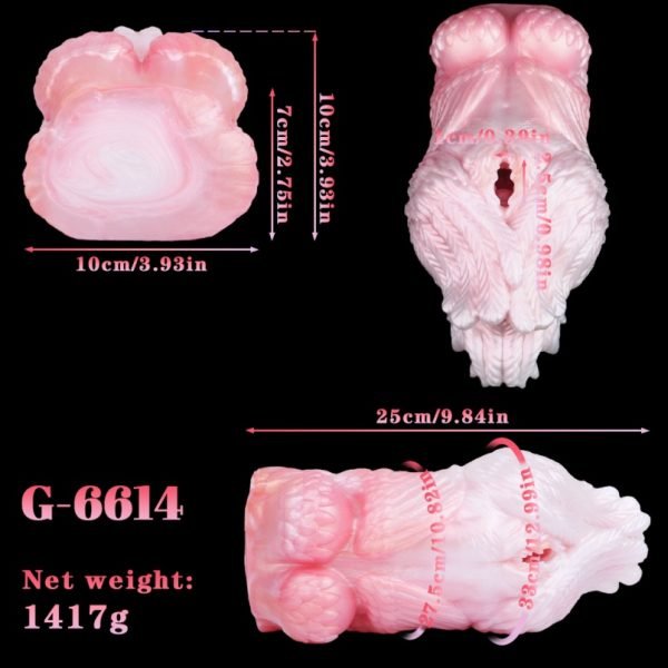 Fantasy Angel Pocketpussy 5000 Blowjob Masturbator – Soft Silicone Single-Channel Masturbator – Bild 11