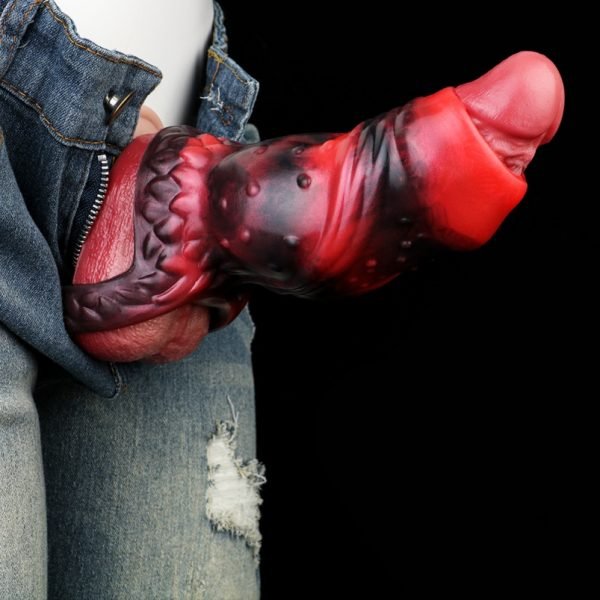 Silikon Vaginapenis zur Verbesserung von Erektionsstörungen - Vergrößerung und Verstärkung für den männlichen Fantasiespielzeug