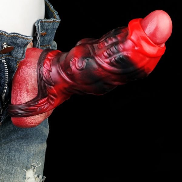 Fantasy Silikon Tentakel Mikropenis - Lösung für ED-Probleme mit Verzögerungs und Vergrößerungsfunktionen