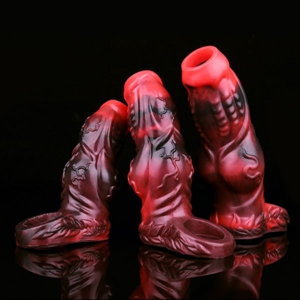 Fantasy Silikon Tentakel Mikropenis - Lösung für ED-Probleme mit Verzögerungs und Vergrößerungsfunktionen – Bild 11