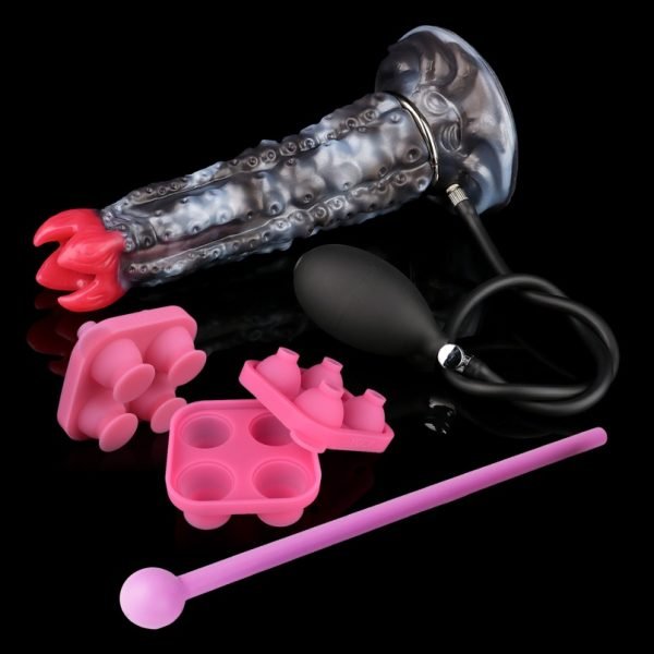 Monster Tentakel Fantasie Silikon Ovipositor - Stimulierendes Vagina Dehnungsinstrument für Frauen – Bild 5