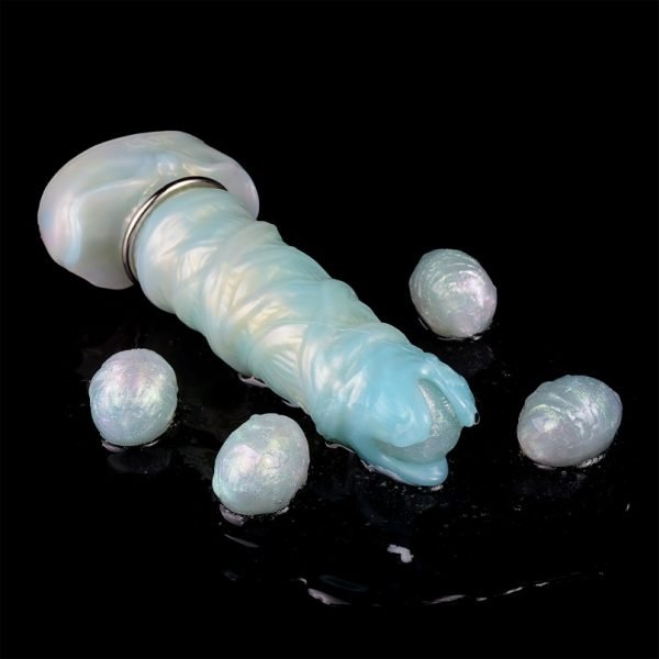 Einführbarer Fantasy Dildo Ovipositor – Vaginaler Dehnungs und Stimulations Silikon Sexspielzeug für Frauen – Bild 14