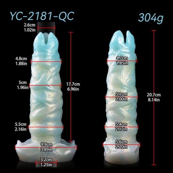 Einführbarer Fantasy Dildo Ovipositor – Vaginaler Dehnungs und Stimulations Silikon Sexspielzeug für Frauen – Bild 8