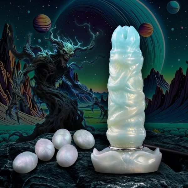 Einführbarer Fantasy Dildo Ovipositor – Vaginaler Dehnungs und Stimulations Silikon Sexspielzeug für Frauen – Bild 12