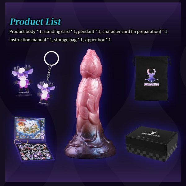 Dragon Dildo mit Saugnapf - Silikon-G-Punkt-Stimulator für Frauen – Bild 6