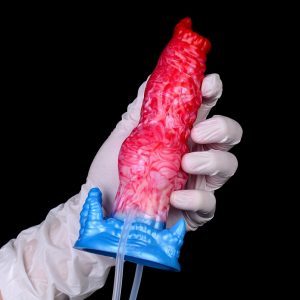 Monster Dogs Knotting Cummingdildo – Aufblasbarer Silikon-Tool für strap-on Ejakulationserlebnisse