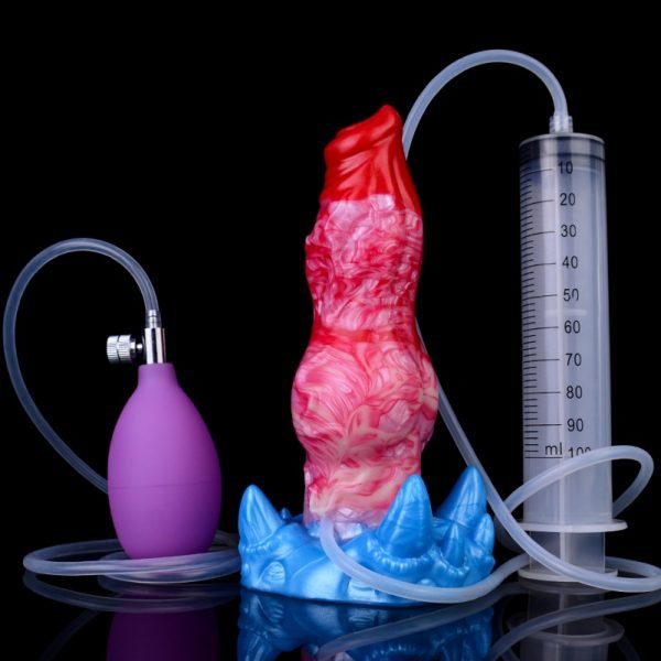 Monster-Hund Cummingdildo – Ein realistisches Cum-Erlebnis mit aufblasbarem Silikon – Bild 7