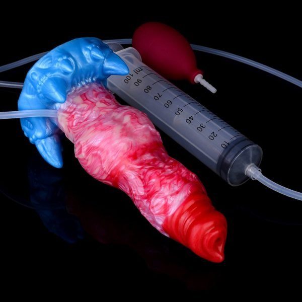 Monster-Hund Cummingdildo – Ein realistisches Cum-Erlebnis mit aufblasbarem Silikon – Bild 8