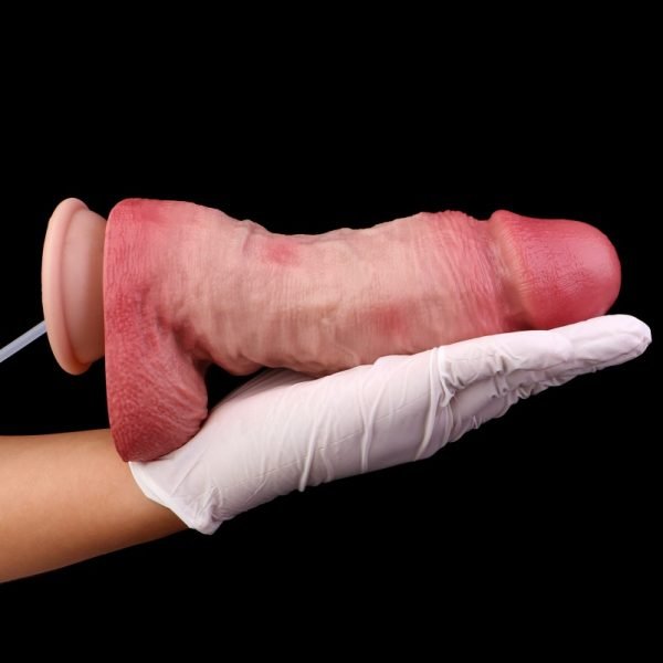 Doppelschichtiges Silikon Cummingdildo - Realistische Vagina mit Blutgefäßen für weibliche Masturbation