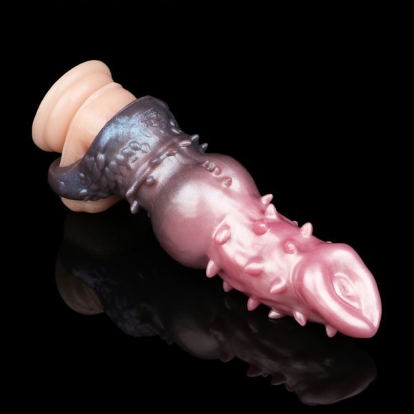 Monster Mikropenis Fantasiestimulation – Silikon Penis Extender zur Vergrößerung und Verdickung des männlichen Penis – Bild 8