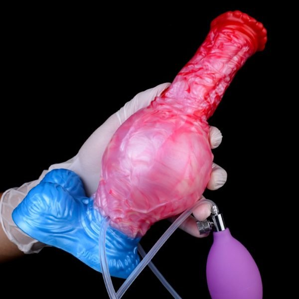 Aufblasbares Monster Cummingdildo – Intensive Vaginale Expansion und Unvergessliche Orgasmus-Erlebnisse – Bild 3