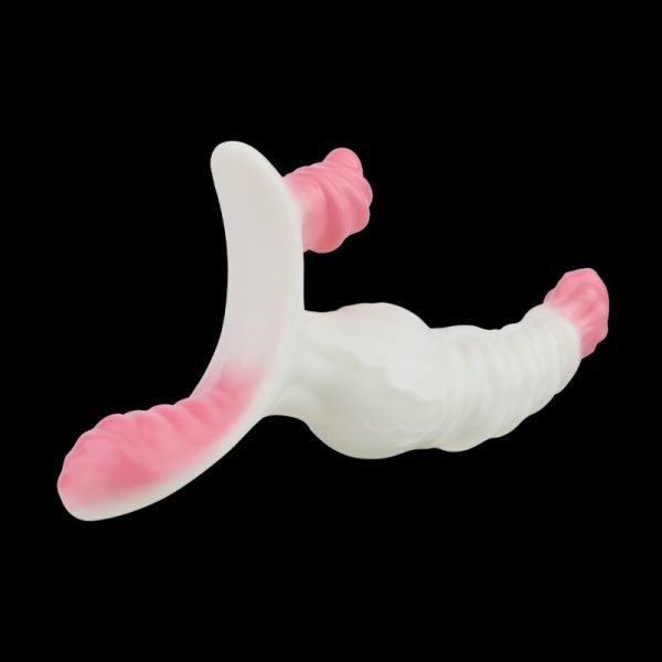 Fantasie Silikon Dogs Knotting Strapon Dildo - Lesbensex Vibrationsspielzeug zur Stimulation der Sensibilität – Bild 3