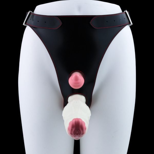 Fantasie Silikon Dogs Knotting Strapon Dildo - Lesbensex Vibrationsspielzeug zur Stimulation der Sensibilität – Bild 6