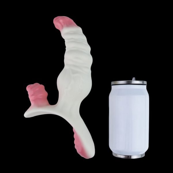 Fantasie Silikon Dogs Knotting Strapon Dildo - Lesbensex Vibrationsspielzeug zur Stimulation der Sensibilität – Bild 7