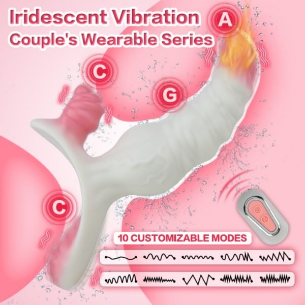 Fantasie Silikon Dogs Knotting Strapon Dildo - Lesbensex Vibrationsspielzeug zur Stimulation der Sensibilität – Bild 10