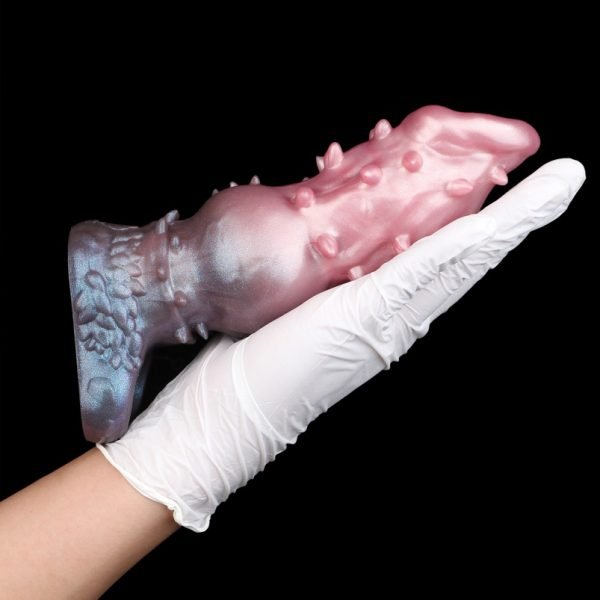 Stachel Fantasie Monster Penishülle – Einzigartige Textur für Mikropenis Verlängerung und Penis Extender – Bild 4