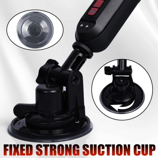 Realistischer Stoßvibrator & Fickmaschine – Beheizbarer Silikon Dildo für Tiefe Penetration – Bild 6