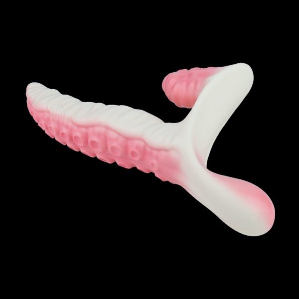 Fantasie Silikon Tentakel Monster Cock - Lesbisches Strap-On Vibrationsspielzeug für Penetration – Bild 3