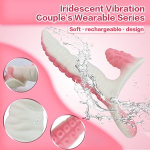 Fantasie Silikon Tentakel Monster Cock - Lesbisches Strap-On Vibrationsspielzeug für Penetration