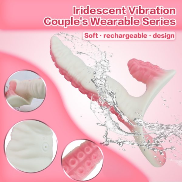 Fantasie Silikon Tentakel Monster Cock - Lesbisches Strap-On Vibrationsspielzeug für Penetration