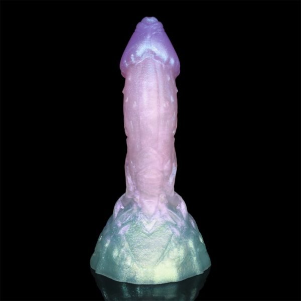 Fantasie Schimmernder Silikon Dragon Dildo – Stimulierendes Spielzeug für Orgasming Female & Anale Abenteuer – Bild 3