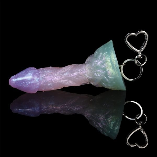 Fantasie Schimmernder Silikon Dragon Dildo – Stimulierendes Spielzeug für Orgasming Female & Anale Abenteuer – Bild 5