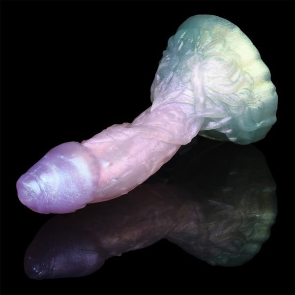 Fantasie Schimmernder Silikon Dragon Dildo – Stimulierendes Spielzeug für Orgasming Female & Anale Abenteuer – Bild 6