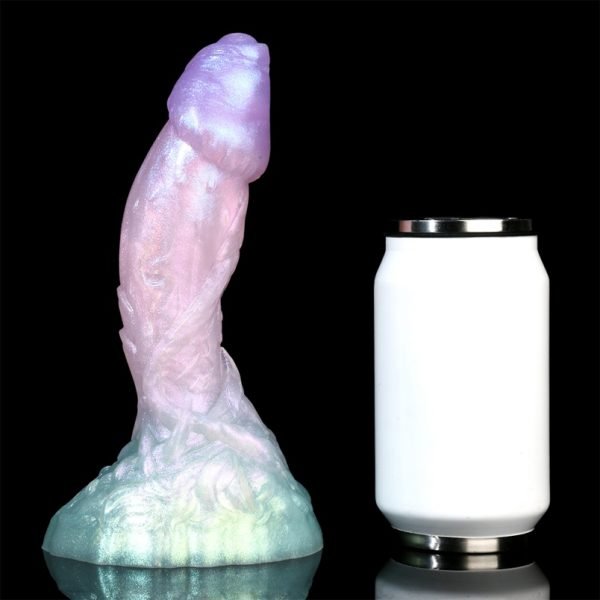 Fantasie Schimmernder Silikon Dragon Dildo – Stimulierendes Spielzeug für Orgasming Female & Anale Abenteuer – Bild 9
