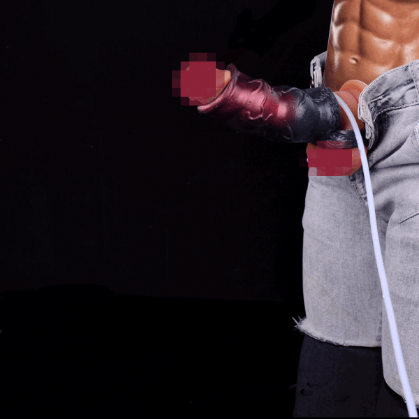 Monster-Knoten-Fantasie-Sprüh-Penis Sleeve – Verbesserung der männlichen Penis-Steifheit und Verdickung mit Silikon-Hülle – Bild 4