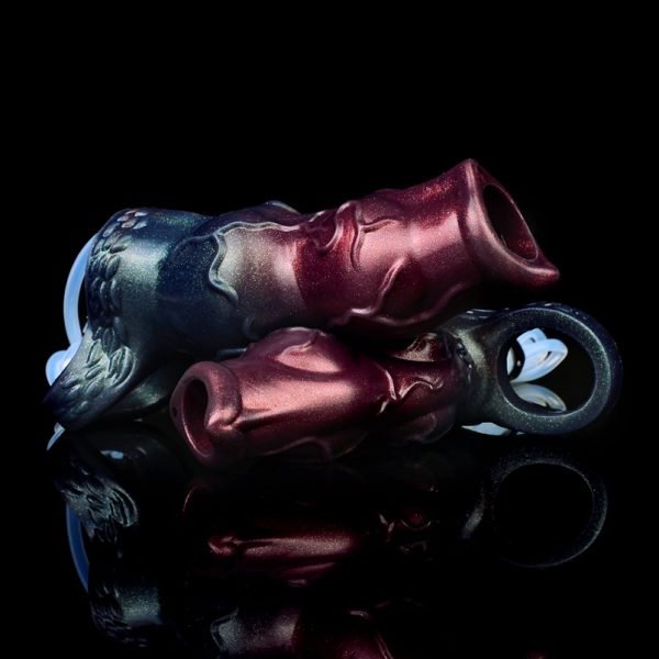 Monster-Knoten-Fantasie-Sprüh-Penis Sleeve – Verbesserung der männlichen Penis-Steifheit und Verdickung mit Silikon-Hülle – Bild 9