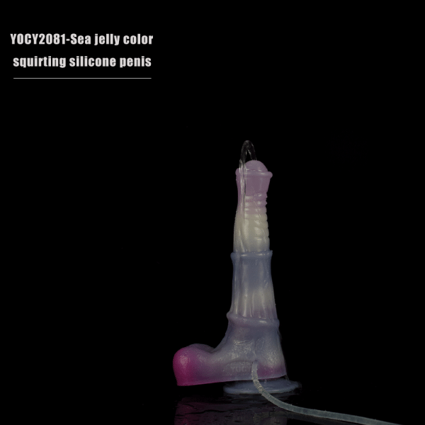 Fantasy Horse Dildo mit Ejakulationsfunktion – Realistischer Pferdedildo aus Silikon für tiefes Squirting Vergnügen – Bild 2