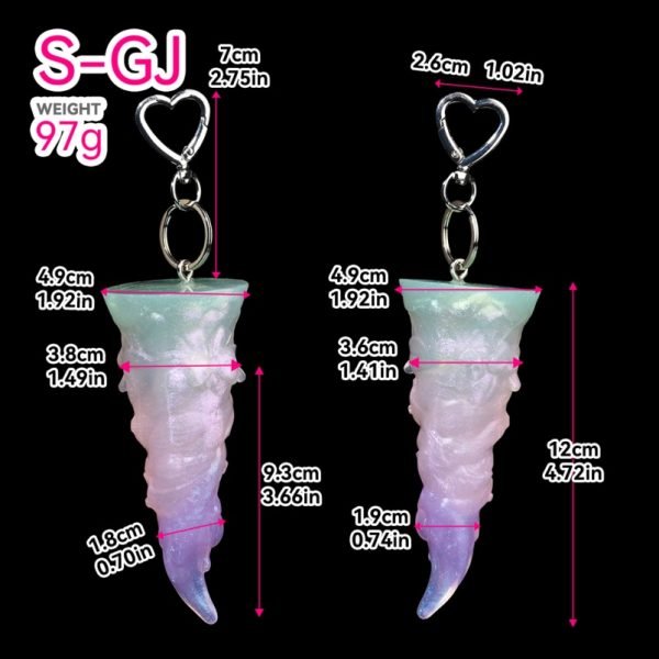 Bunter Eiscreme Fantasy Dildo aus Silikon – Spiralförmiger Genuss mit Oktopus-Saugfuß – Bild 6