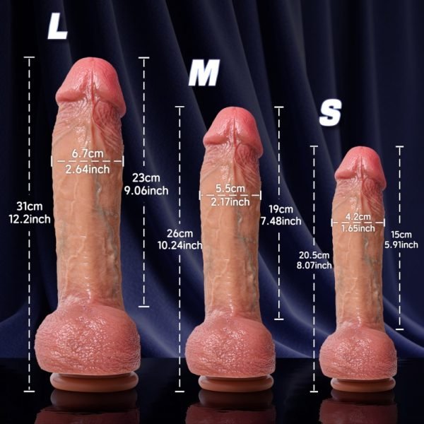 Realistischer Anal Dildo mit Saugnapf – Hautnahes Erlebnis für Vaginale & Anale Penetration – Bild 7