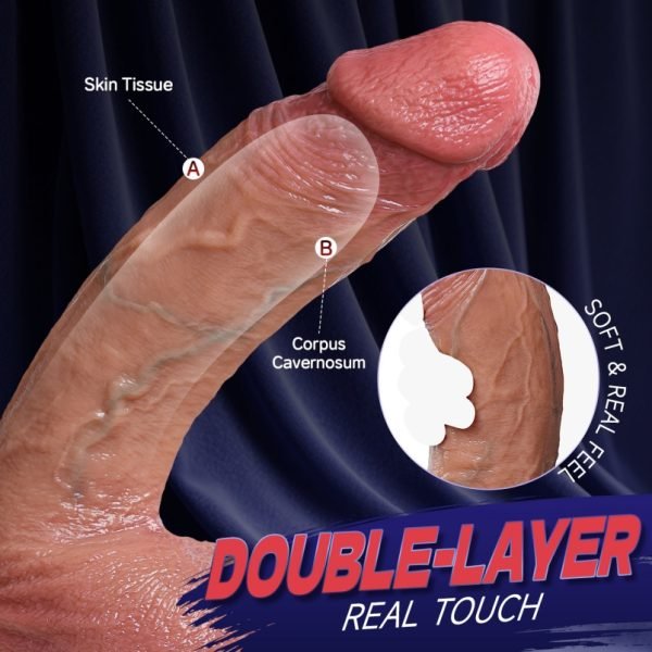 Realistischer Anal Dildo mit Saugnapf – Hautnahes Erlebnis für Vaginale & Anale Penetration – Bild 8