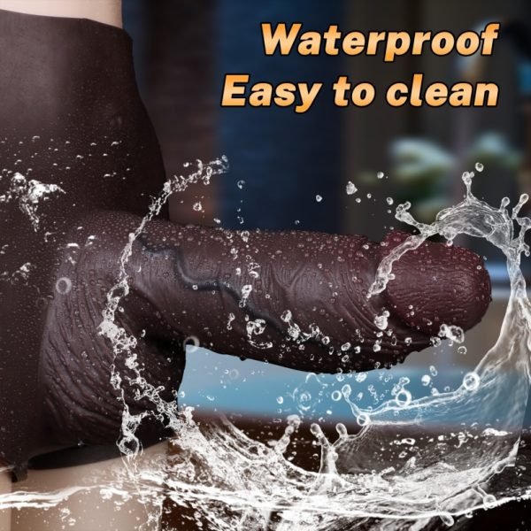 Fantasy Dicke Strapon Realistische Penis Unterwäsche für Männer – Vergrößerungs- und Verlängerungshilfe bei Mikropenis – Bild 9