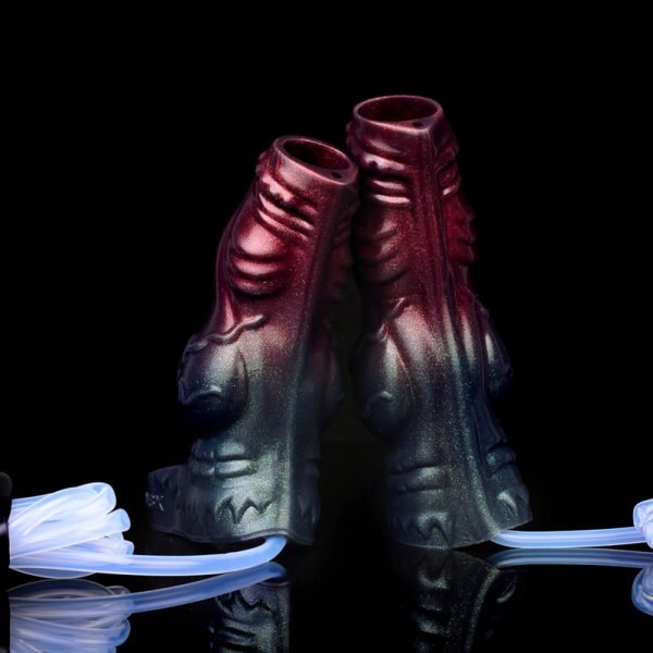 Fantasie Sprühhund Knoten Penis Sleeve – Verbesserung der Mikropenis-Vergrößerung und Verdickung für Männer – Bild 11