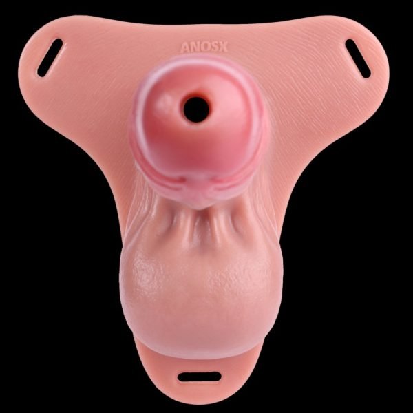 9,05 Zoll Strap-On Realistischer Silikon-Penis-Hülle - Reduziert Empfindlichkeit, Vergrößert und Verdickt das Glied – Bild 9