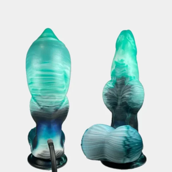 Aufblasbarer Fantasy Monster Dildo mit Dog Knot – Expansions-Toy für intensive Yoni-Massage & Anal-Stimulation – Bild 2