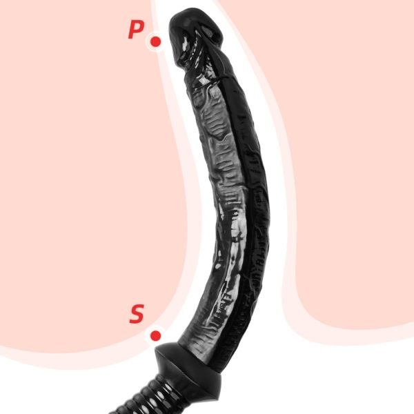 Schwertgriff Fantasy Silikon BBW Sex Dildo – Extra Lang für Tiefe Penetration & Kontrolle – Bild 11