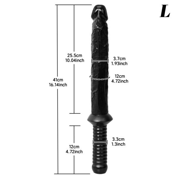 Schwertgriff Fantasy Silikon BBW Sex Dildo – Extra Lang für Tiefe Penetration & Kontrolle – Bild 6