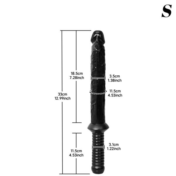 Schwertgriff Fantasy Silikon BBW Sex Dildo – Extra Lang für Tiefe Penetration & Kontrolle – Bild 7