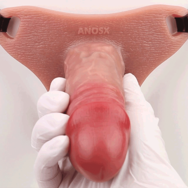 Männlicher Strapon Mikropenis Vergrößerungs Penishülle aus Silikon – Physisches Sperrringgerät zur Verbesserung der Erektion – Bild 2