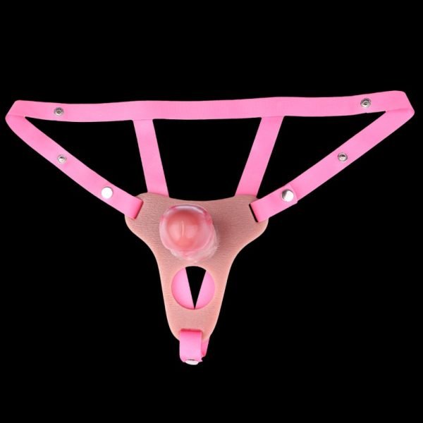 Männlicher Strapon Mikropenis Vergrößerungs Penishülle aus Silikon – Physisches Sperrringgerät zur Verbesserung der Erektion – Bild 3