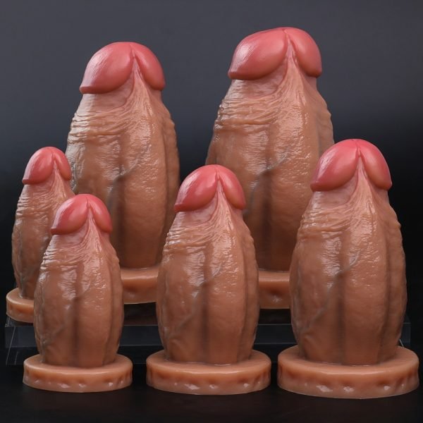 Realistischer Fisting-Dildo aus Silikon - Extremer Big Dick für Anal & Vaginal Dehnung – Bild 7